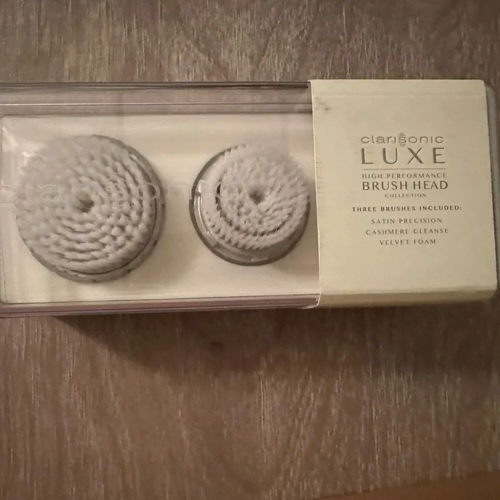 Clarisonic Luxe Brush Head Set - White